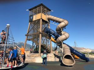 Watch Tower Slide at park